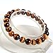 Amandastone Handmade Gem Semi Precious Gemstone 8mm Round Beads Stretch Bracelet 7