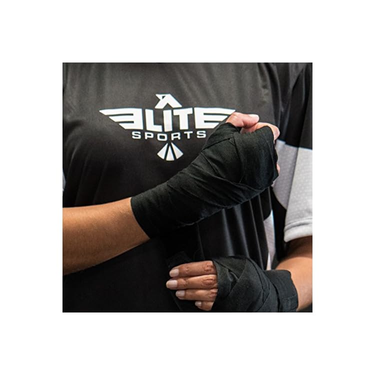 Elite Sports Boxing Hand Wraps for Kickboxing, Muay Thai, MMA