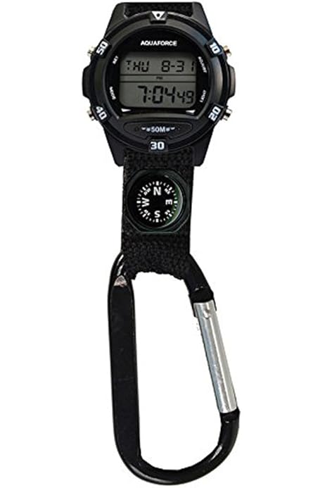 waterproof carabiner watch