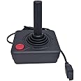 RUITROLIKER Retro Controller Gamepad Joystick for Atari 2600 System Console Black