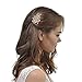 Remedios Vintage Crystal Bridal Hair Comb Wedding Hair Accessory, Light Gold