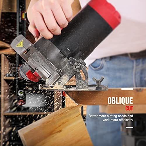 Circular Saw with Laser Guide, 5000 RPM Corded Circular Saw with 2