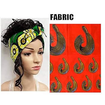 Amazon Com Hair Bands African Headties Sego Gele Head Tie For