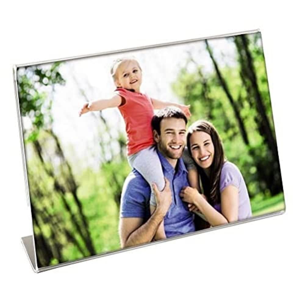 Hama | Acrylic Portrait Frame, Transparent | Landscape | 9 x 13 cm — image 1