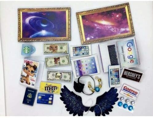 Littlest Pet Shop Galaxy Wings & Accessories LPS PET NOT Included, Nice