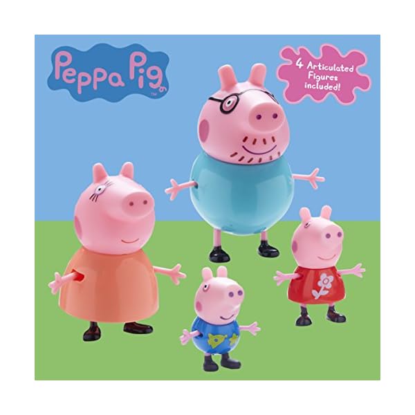 Peppa-Pig-06666-Family-Figures-Pack Peppa Pig 674 06666 Family Figure Pack