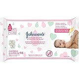 Lenço Umedecido Proteção Pele, Johnson's, 96 unidades