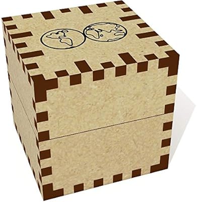 Azeeda Pequeña Mapa del Mundo Joyería Caja (JB00045118): Amazon.es: Juguetes y juegos