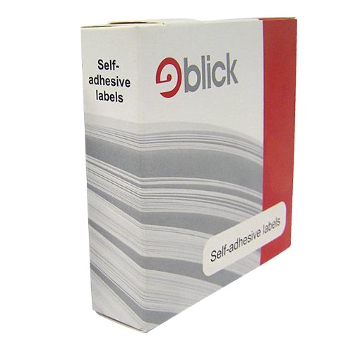 Blick Labels, White, Self Adhesive Stickers Dispenser Pack, Rectangular, 9mm x 13mm, 3920 Labels, for Home, Office, Family, School, Holiday Calendar Organising, Planner, Rewards Chart, Colour Coding