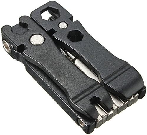 Details about 19 in 1 Portable Bicycle Multi Repair Tools Set Kit Hex Key Screwdriver Wrench (Black)