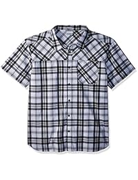 Camisa de manga corta Columbia Thompson Hill Yarn Dye para hombre