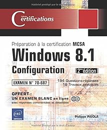 Windows 8.1 configuration
