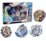 Bey Battle Gyro Burst Battle Evolution Attack Pack for Battling Top Game Included 4X Burst Gyro,2X Launcher,1x Stadium,4X Stickers
