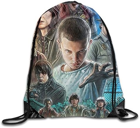 Nobee Stranger Things Drawstring Backpack Sack Bag