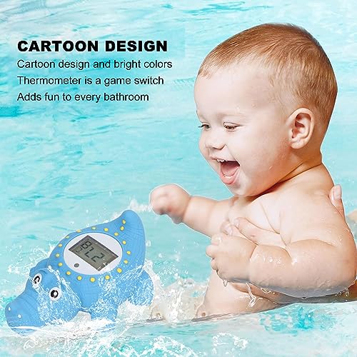 Infant Bath Thermometer, Baby Shower Thermometer, Waterproof Cartoon