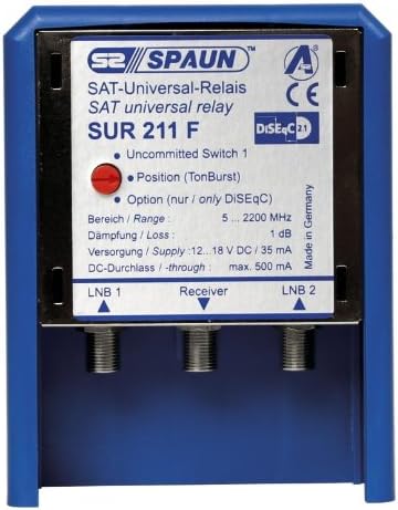 Spaun SUR 211 WSG Sat Antenne Relay