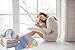 NaturCute Bamboo Baby Hooded Towel and 6 Washcloths Set - Blue