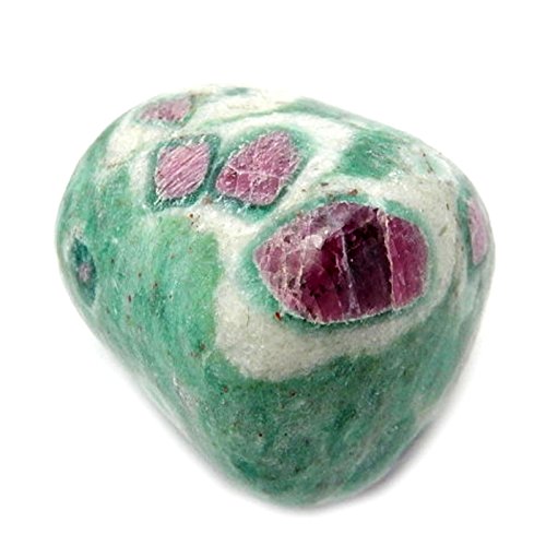 1 (one) tumbled ruby fuchsite stone rock paradise exclu…