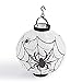 JOYIN Pack of 8 Halloween Decorations Paper Lanterns with LED Light for Halloween Party Supplies Halloween Party Favor