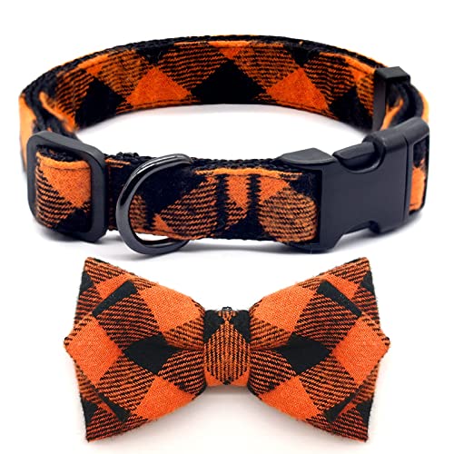 Azuza Halloween Dog Collar Bowtie