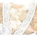Infant Props BQUBO Soft Newborn Baby Photography Romper Fashion Lace Playsuit White and Black Clothes (Beige)