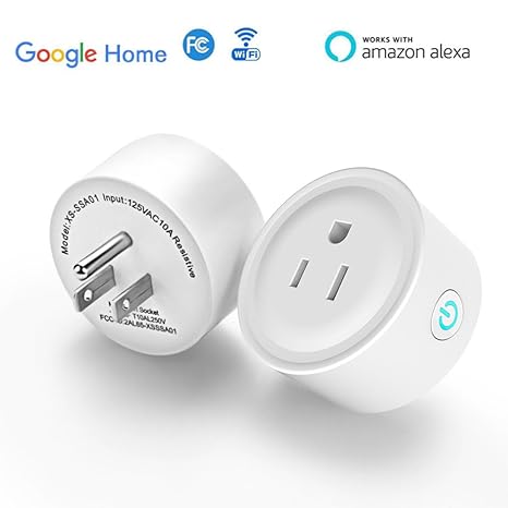 Smart Plug WiFi Mini Smart Switch, Compatible with Amazon ...