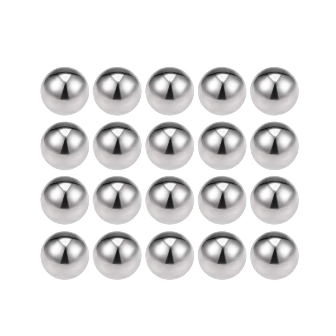 uxcell 5/16-inch Bearing Balls 304 Stainless Steel G100 Precision Balls 20pcs