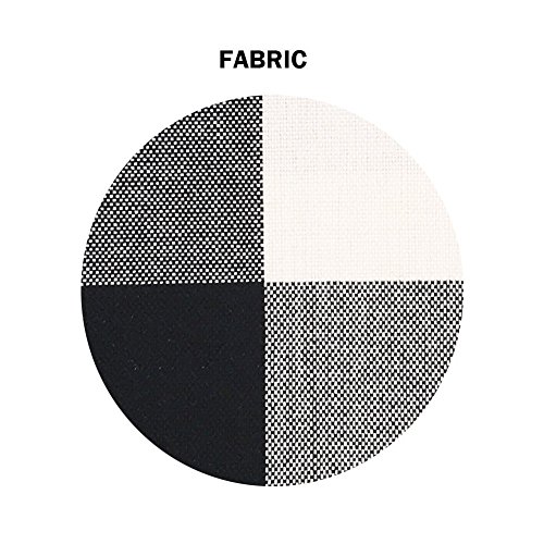 image for 4TH Emotion 12 x 20 Inch Black and White Buffalo Check Plaids Lumbar T