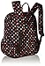 Vera Bradley Women's Cotton Campus Backpack, Havana Dots, One Size