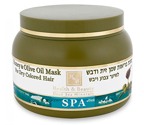 Health & Beauty Dead Sea Minerals - Honey & Olive oil Hair Mask 250ml