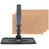 XERO Blue TechnoPad Window Cleaning Kit with Walnut Scrub Pads