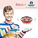 Flying Toys Drones for Kids, Flying Ball Drone Hand Controlled Drone Interactive Induction Easy Indoor Kids Friendly Mini Drones with LED Light for Kids Boys and Girls (Red).