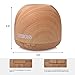 Ledgle Aromatherapy Essential Oil Diffuser 500ml Wood Grain Mist Air Humidifier with 7 Color Changing LED Lights/ Auto Shut Off/ 4 Timer Setting for Office Home Bedroom Living Room Study Yoga Spa