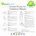 Sony Xperia M2 Screen Protector - Greatshield DUEL Mark II Anti-Glare Screen Protector for Sony Xperia M2 D2306 with Lifetime Warranty (Retail Packaging) - 3 Pack