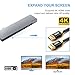 4K HDMI Combo Hub Adapter for MacBook Pro 13