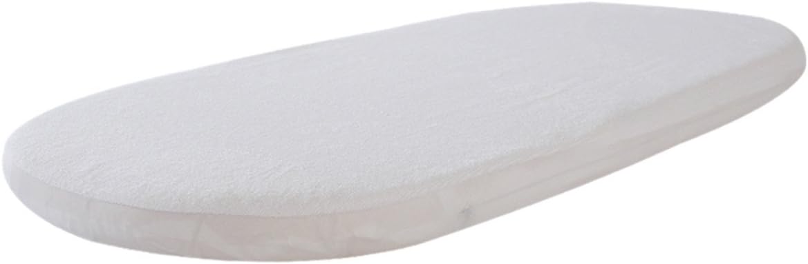 Dudu N Girlie Waterproof Crib Mattress Protector, Non Noisy Baby Bed Sheets 40 x 95 Fitted Breathable Terry Towel Deep Mattress Protector Topper Cover.