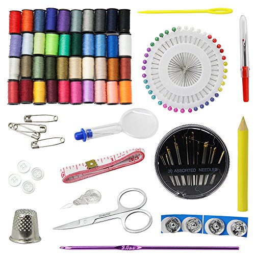 1 Sewing+Kit+Supplies+Portable+Emergency