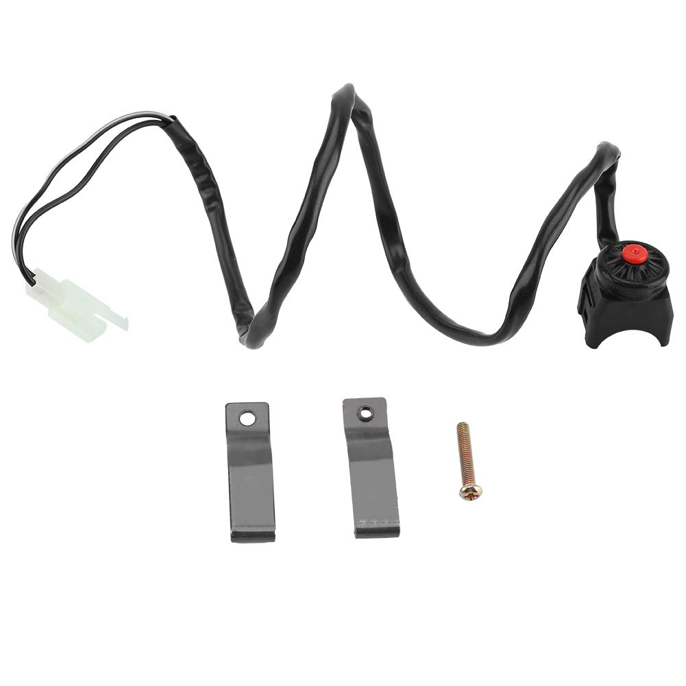 Motorcycle Handlebar Switch, Universal Multi-Function Safety Engine Start Kill Horn Button 22mm Handlebar Fit for Riders Commuters Touring Bikes Off-Road Adventures Daily Use