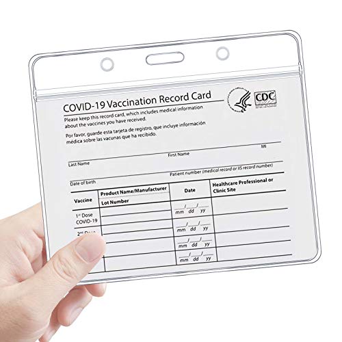 CDC Vaccination Card Protector for Storage, 3\