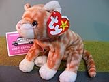 TY Beanie Baby - AMBER the Gold Tabby Cat