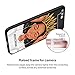 XIX iPhone 7 Plus iPhone 8 Plus Case African American Afro Girls Women Slim Fit Shockproof Bumper Cell Phone Accessories Thin Soft Black TPU Protective Apple iPhone 7 Plus Cases (09)