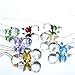 H&D HYALINE & DORA 7pcs Crystal Angel Suncatcher Pendant Hanging Crystal Angel Ornament with Clear Crystal Ball Prism for Home Decor/Garden Sun Catcher/Christmas Tree Decorations
