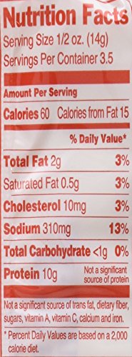 LOWREY’S BACON CURLS MICROWAVE PORK RINDS, 1.75 OZ/PACK (PACK OF 6)