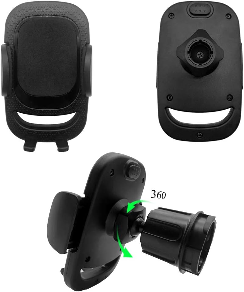 SMART 453 Car Phone Holder, Support for Navigation When Charging the Smart 453 Forfour Fortwo, Black, Klein und kompakt - Image 5