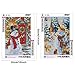 UPINS 2 Pcs 5D DIY Christmas Full Drill Rhinestone Diamond Painting Kits for Home Décor