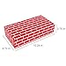HAPPYMATY Cardboard Building Blocks Extra Thick 10 pcs Building Blocks Jumbo Bricks to Construction Wall and Deluxe Castle for Toddlers Boys Girls, Red