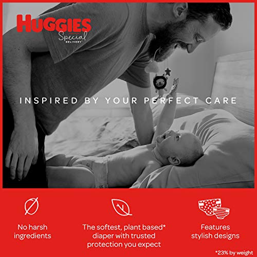 Huggies Special Delivery Hypoallergenic Diapers, Size 2, 32 Ct