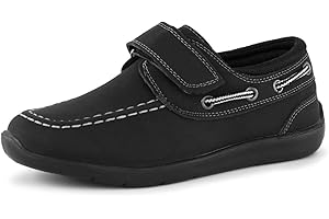 Hawkwell Kids Boys Loafers School Casual Boat Shoes(Toddler/Little Kid)