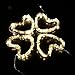 GMFive USB Operated Copper Wire Starry Lights 60m/20ft 60LED String USB DC 5V for Chritsmas Wedding Halloween Patio Party Decorations Fairy Steady ON/OFF mode (Warm white)