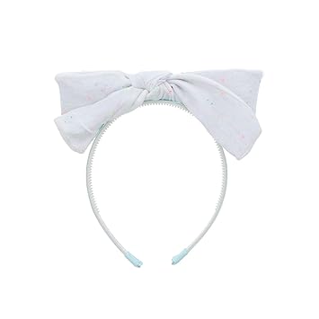 girls white headband